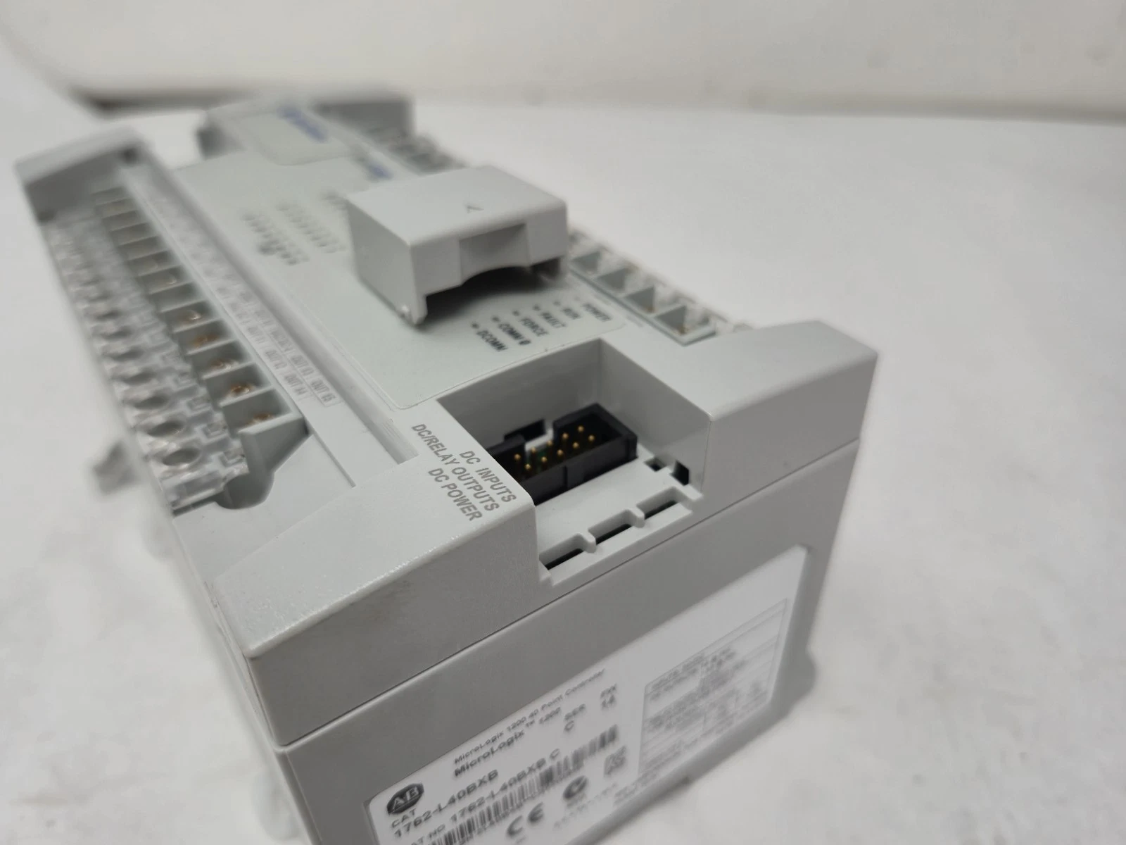 Used Allen-Bradley 1762-L40BXB 40-Point Programmable Logic Controller