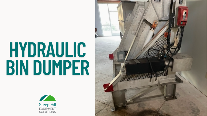 Used Hydraulic Bin Dumper