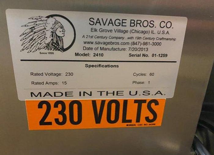 Used Savage FM-14 Electric Cooker Mixer