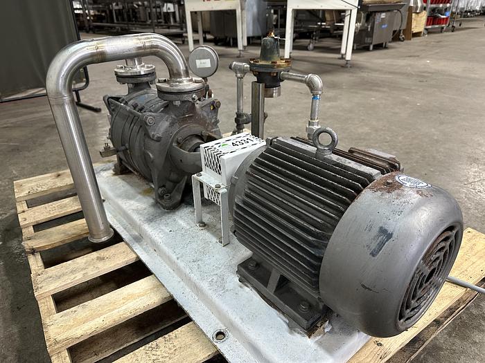 Used SIHI Pumps 7.5HP Vacuum Pump