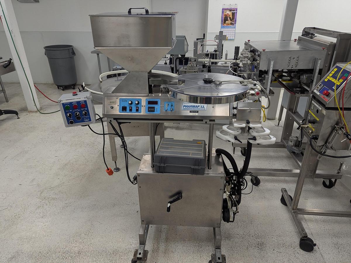 Used Pharmafill Capsule Counter and Bottle Filler