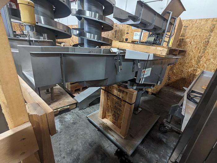 Used FMC Foodtech Vibrating Conveyor