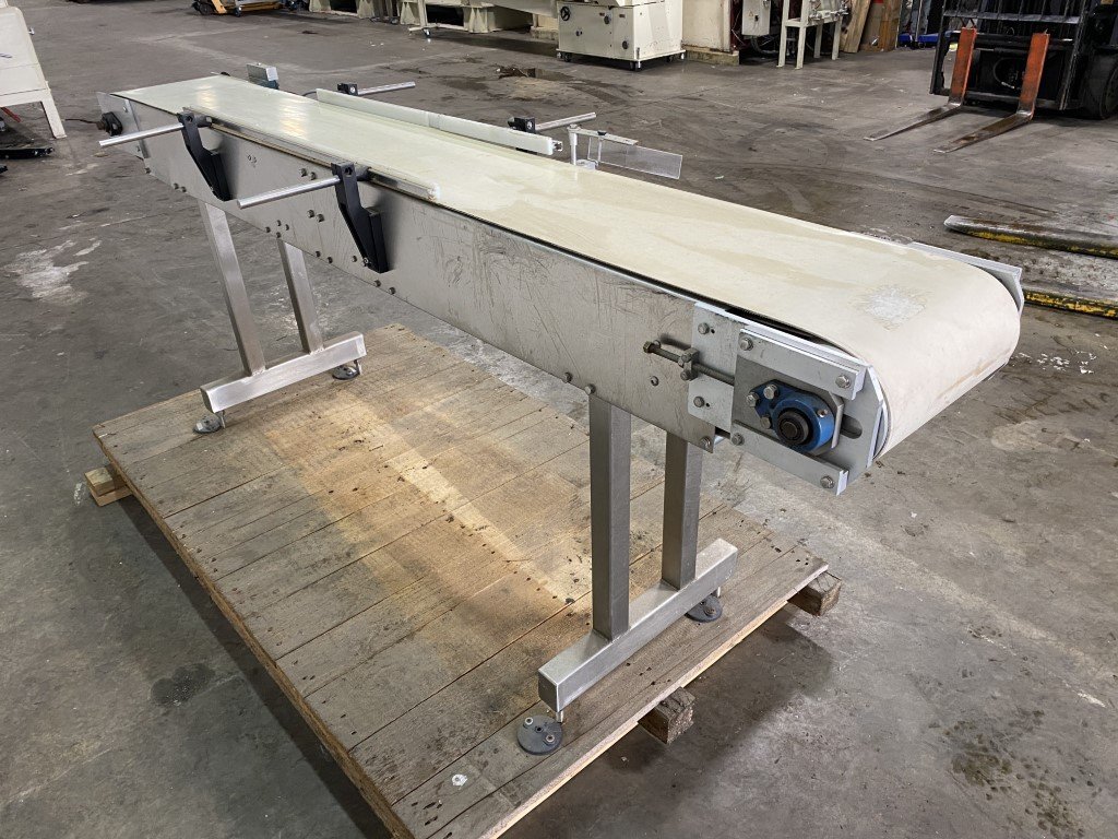 Used 8' Flat Belt Conveyor
