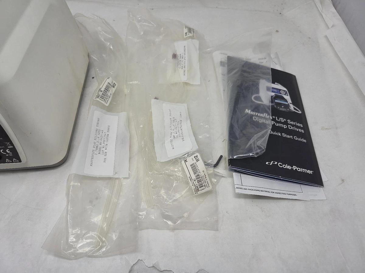 Used Cole-Parmer Masterflex L/S Digital Peristaltic Pump Drive w/ Microbore Head