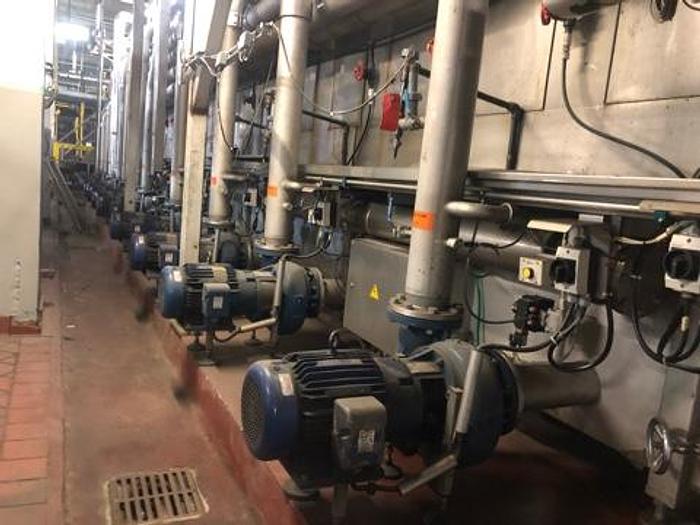 Used Sander Hansen Tunnel Pasteurizer