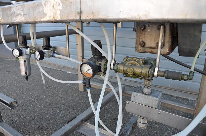 Used Berry Tumbler with Sprayer Coater