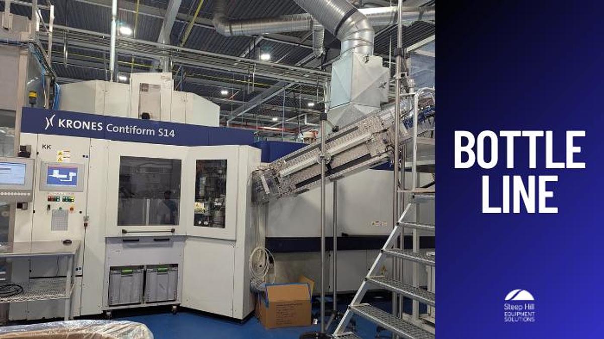 Used Krones PET Bottle Line