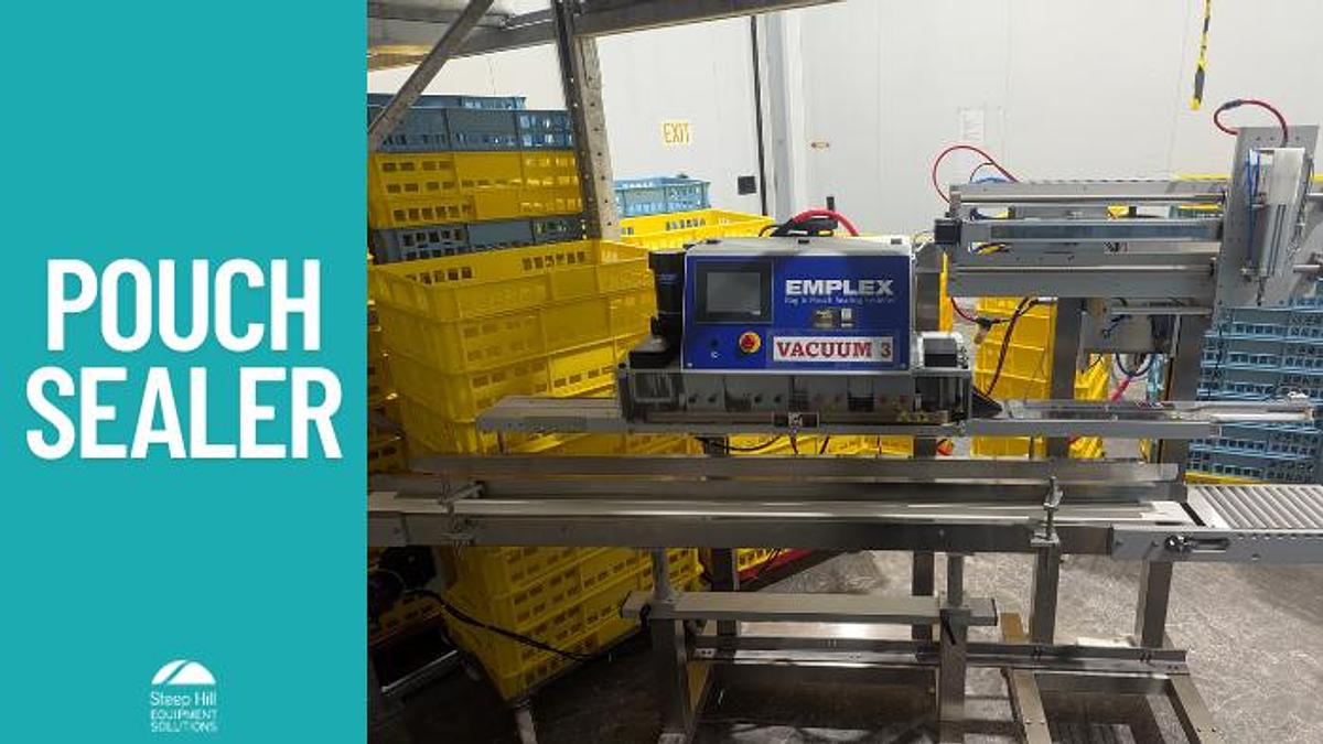 Used Emplex MPS Series Continuous Band Bag & Pouch Sealer