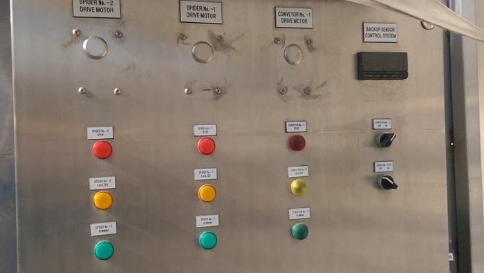 Used 10’ Wide SS Unloading Conveyor