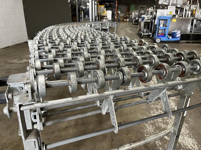 Used NestaFlex 376 Flexible Gravity Conveyor