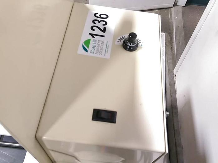 Used Take-a-Label Wipe On Labeler