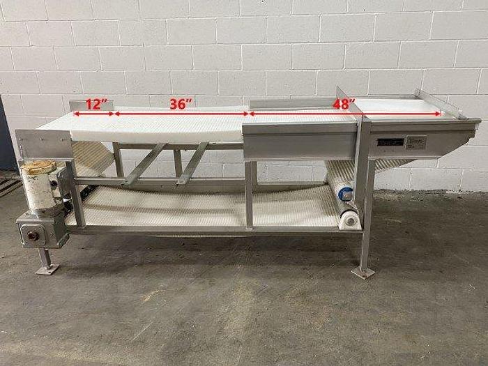 Used Metalcraft 8' x 2' Modular Belt Conveyor