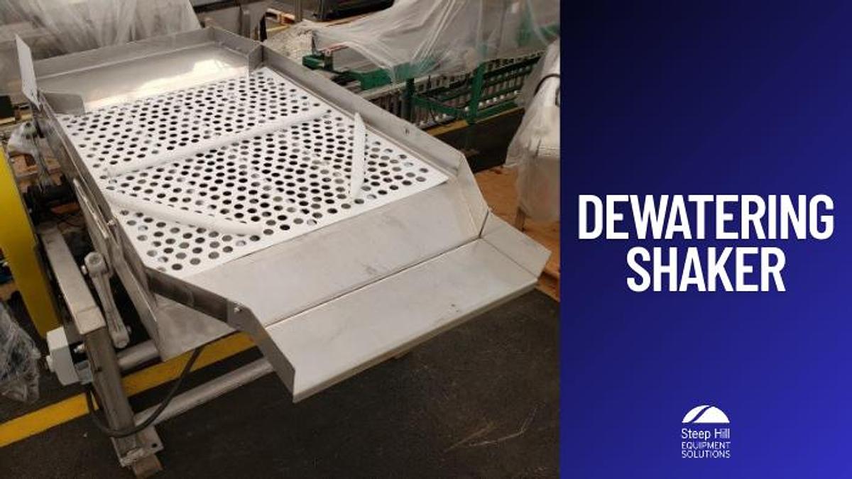 Used Commercial Dewatering Shaker