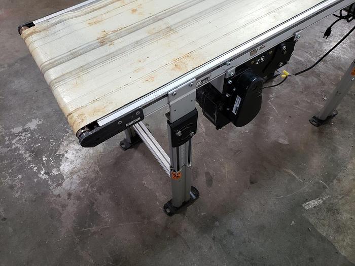 Used Dorner 2200 Series 5' Flat Belt Conveyor