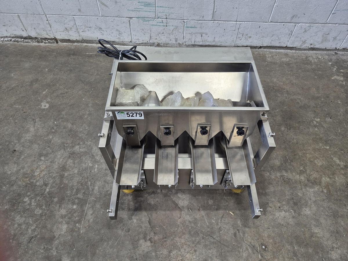 Used 4-Lane Linear Bucket Scale