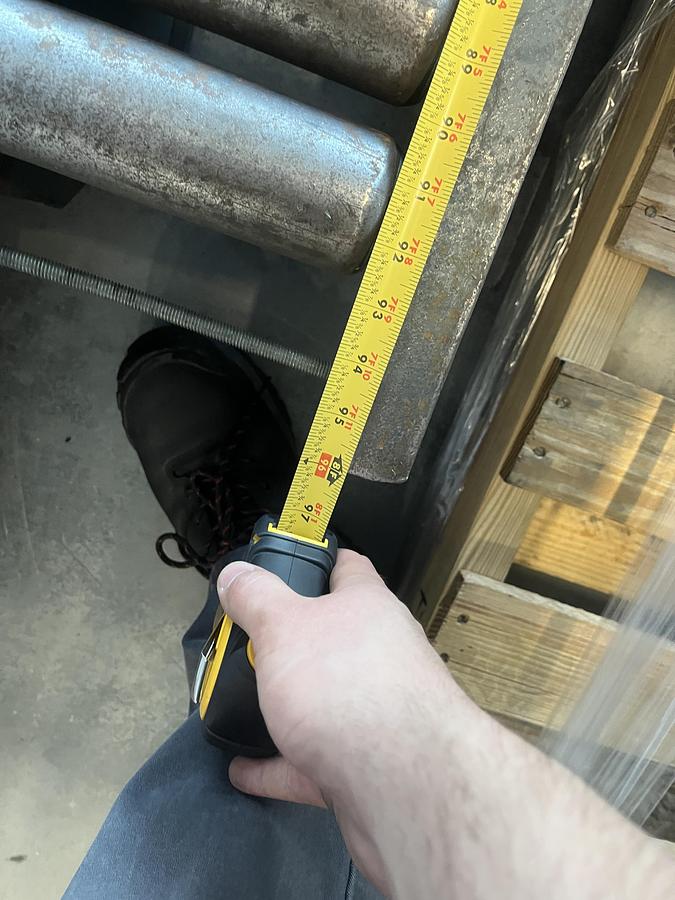 Used 2 Univeyor Gravity Roller Conveyors