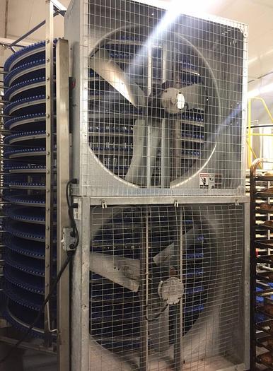 Used FMA Spiral Cooler Conveyors