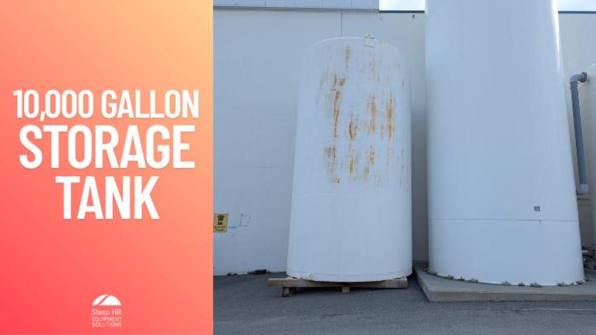 Used DCI 10,000 Gallon Jacketed Storage Tank