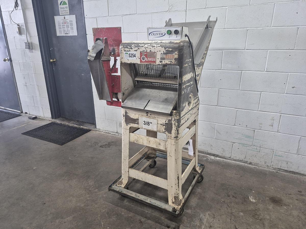 Used Oliver 797G Bread Slicer & Air Bagger