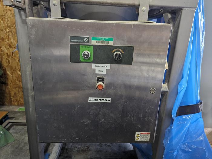 Used Schenk AccuRate Feeder Hopper