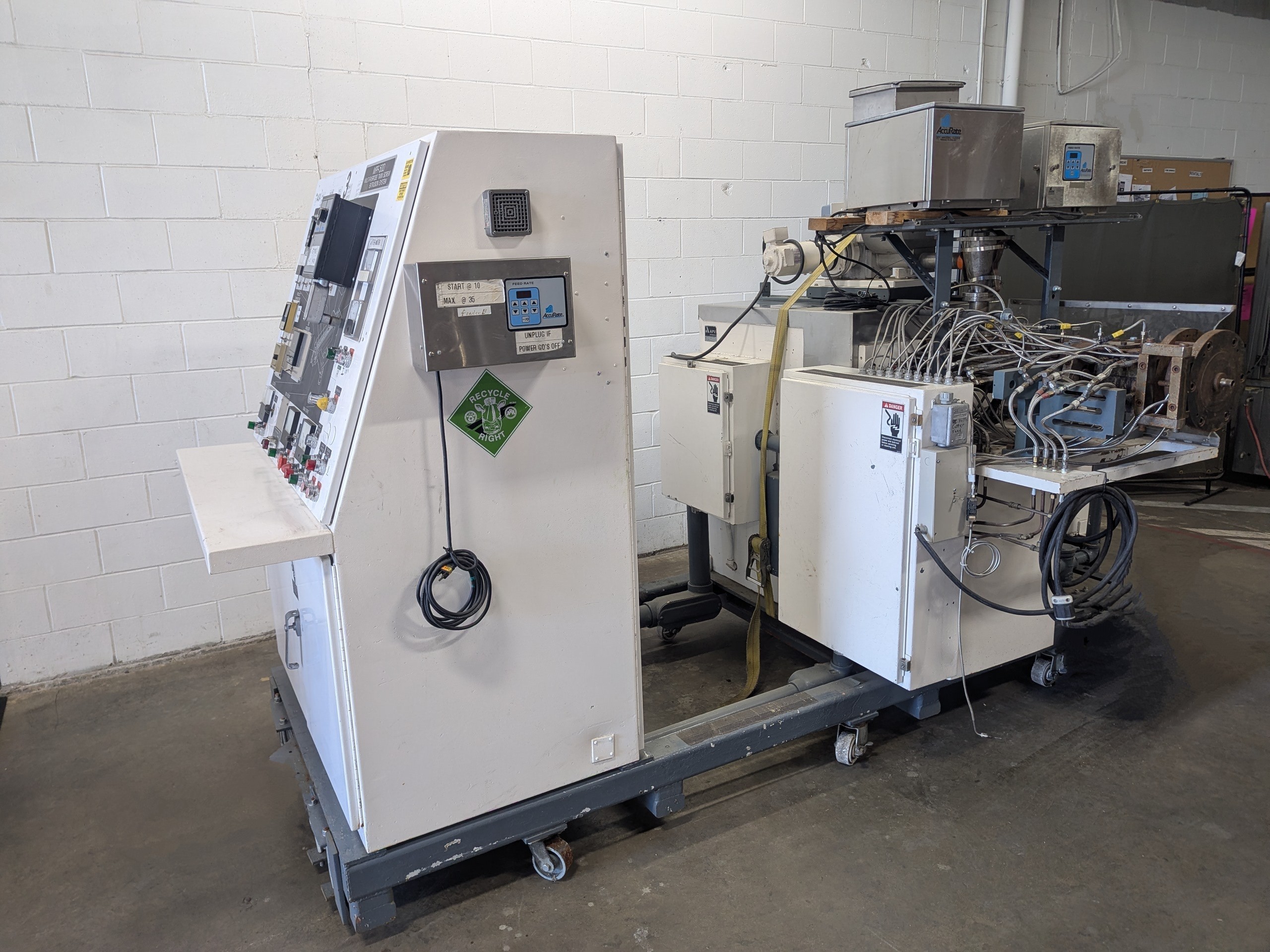 Used Baker Twin Screw Extruder