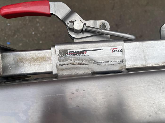 Used A.B. McLauchlan Cleated Incline Conveyor