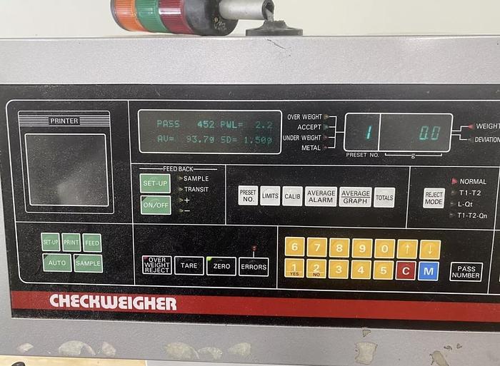Used Lock Weighchek Checkweigher