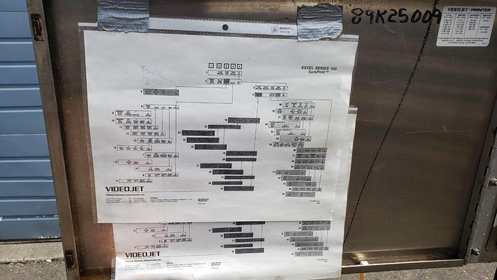 Used Videojet EXCEL/100 Small Character Inkjet Printer