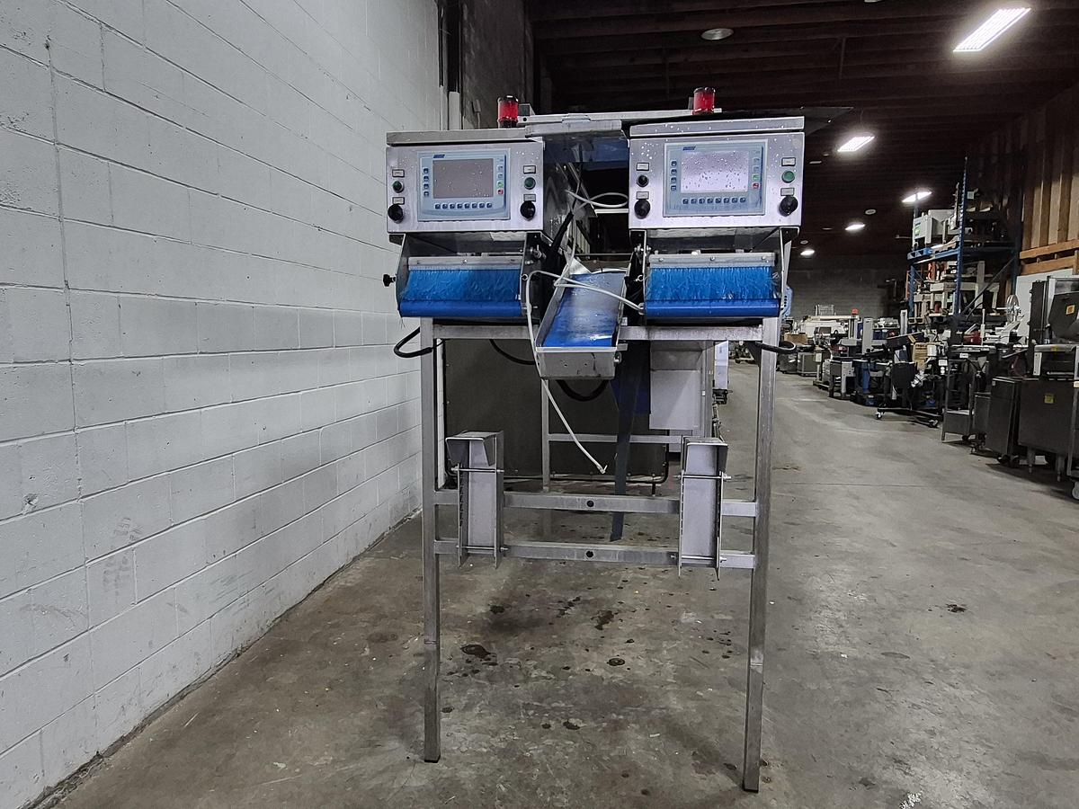 Used Unitec 2-Lane Inspection & Box Filler