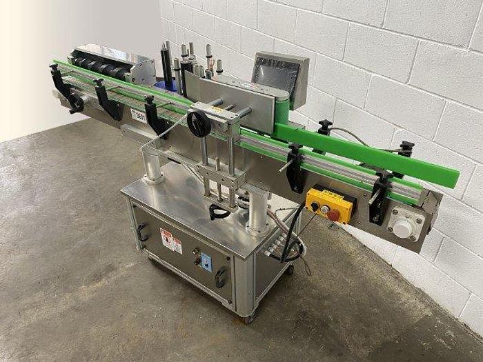 Used Bottle Labelling Station