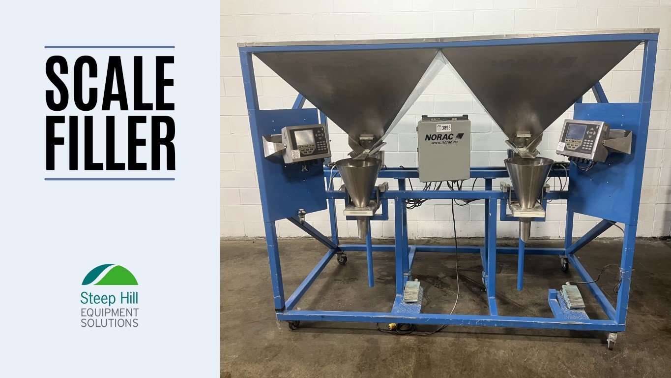 Used Norac Net Weigh Scale Filler