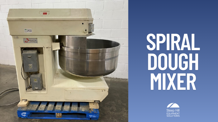 Used Bertuetti IF200-A Spiral Dough Mixer