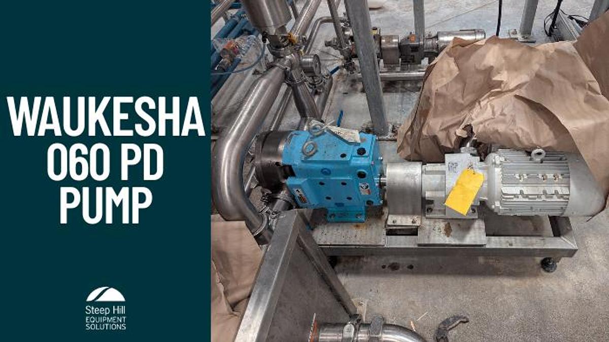 Used Waukesha 060 PD Pump