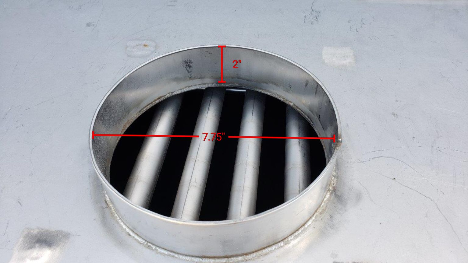 Used Stainless Steel Hopper with Vibratory Feeder on Load Cells