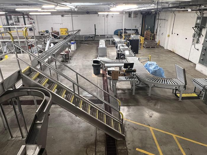 Used Compac (Van Doren) Cherry Sizing Line 2016 Complete Line