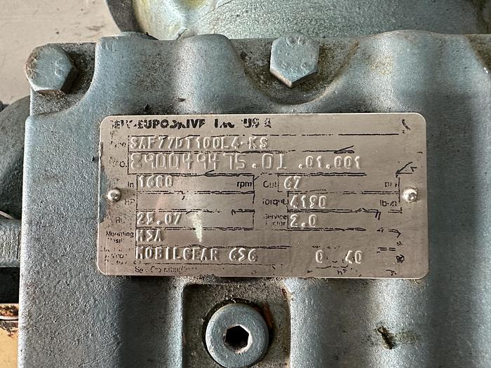 Used Sew-Eurodrive 5 HP Motor w/ Gear Reducer