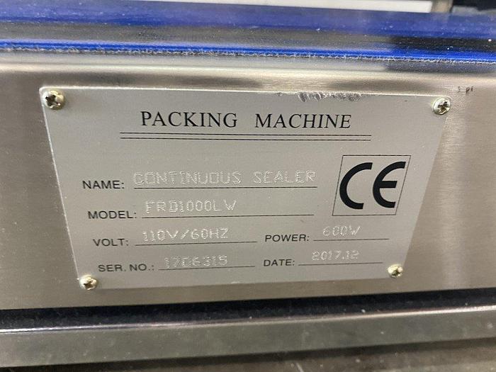 Used Brother FRD1000LW Continuous Sealer