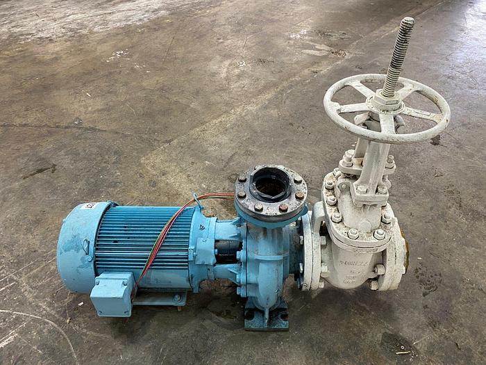 Used Coker Centrifugal Pump with Globe Valve