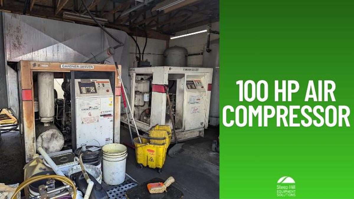 Used Gardner Denver 100HP Air Compressor