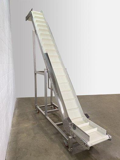 Used 8.5' High Z-Style Incline Conveyor