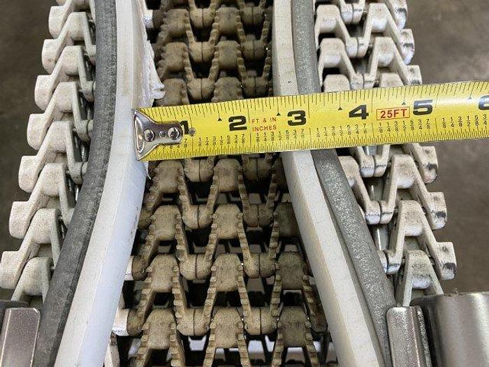 Used 10' Modular Belt Conveyor with Curve