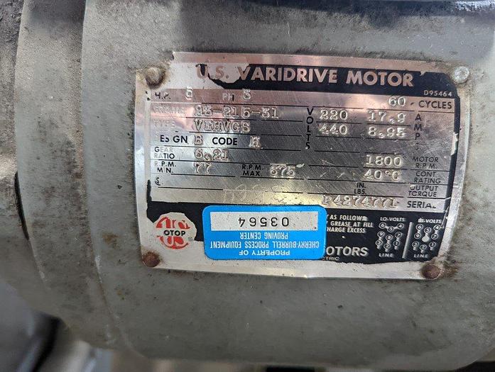 Used Cherry-Burrell Scrape Surface Thermutator