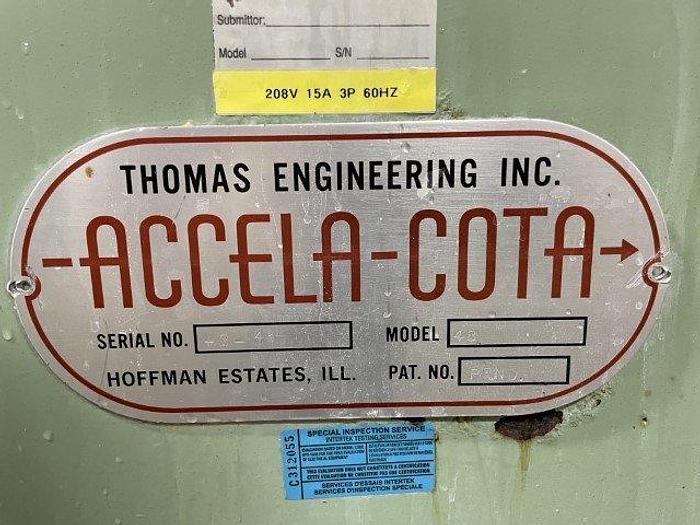 Used Accela-Cota 48 Tablet Coating Pan