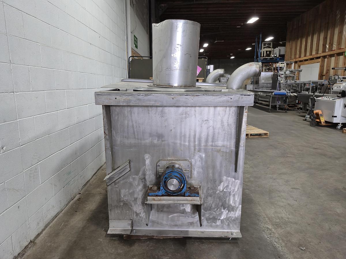 Used 35-50 Cu. Ft. Industrial Stainless Steel Horizontal Ribbon Blender