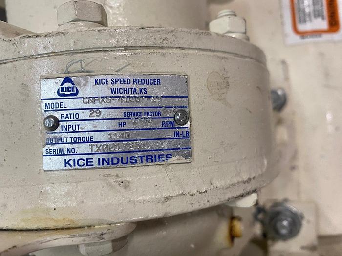 Used Kice VJ Rotary Airlock Valve