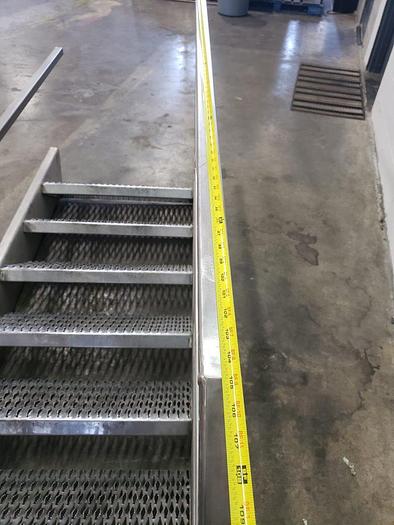 Used Steel 8-Tread Anti-Slip Stairs