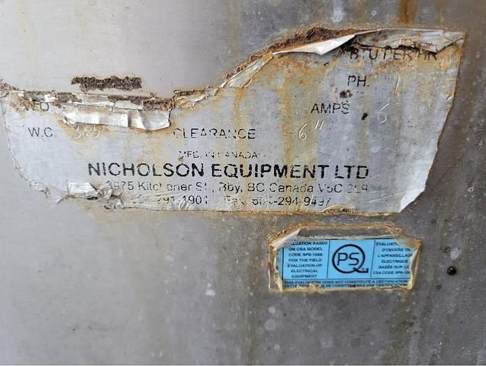 Used Nicholson NG Donut Fryer