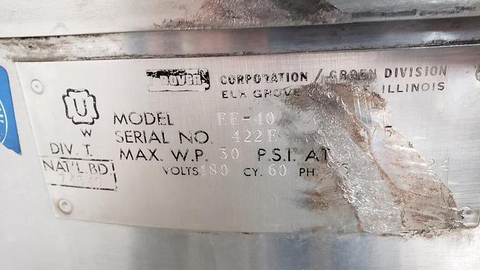 Used Groen EE-40 Steam Jacketed Kettle