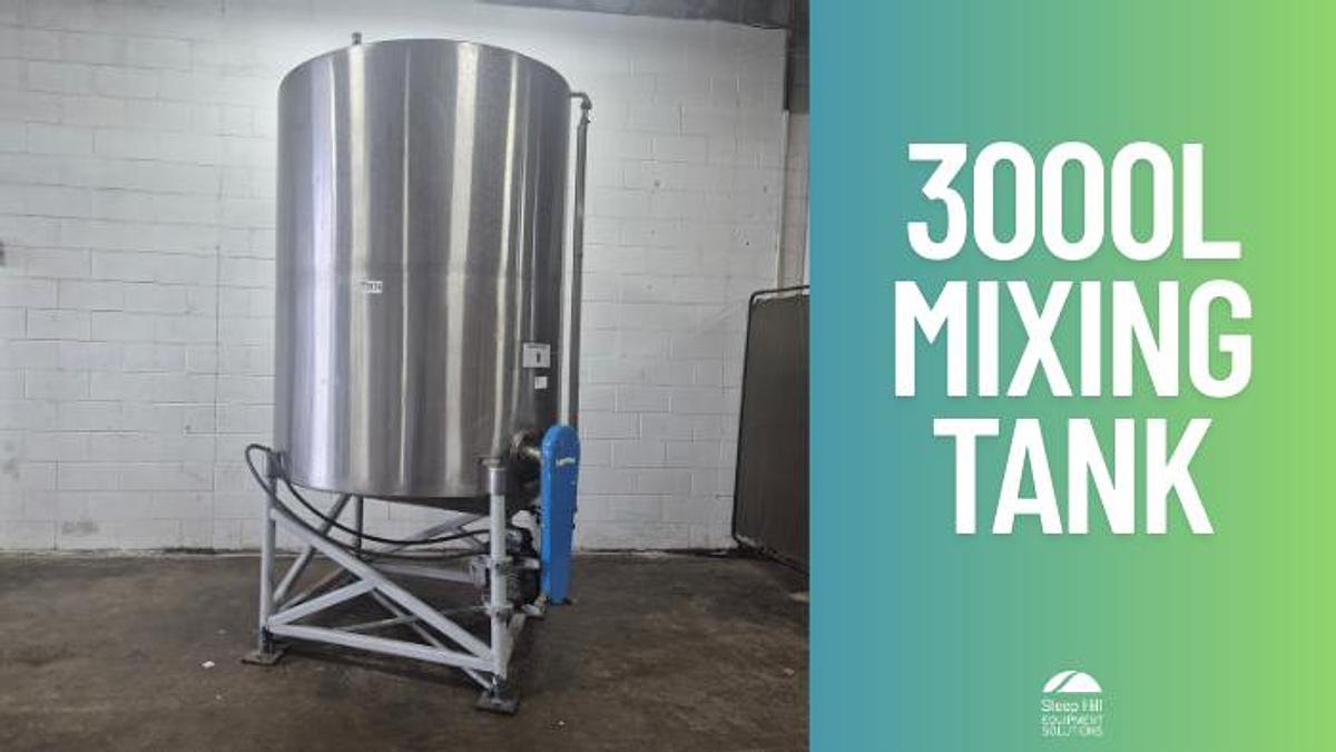 Used 3000L Mixing Tanks