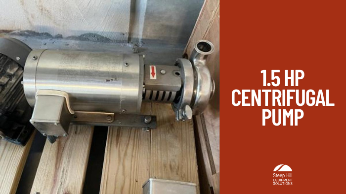 Used 1.5 HP Centrifugal Pump